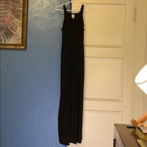 Kaileigh black sleeveless jumpsuit.